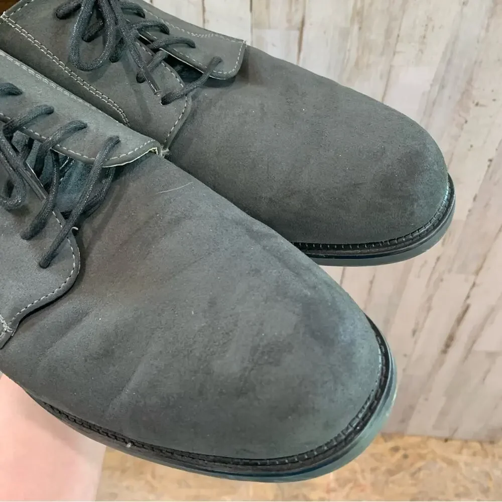 Dexter Comfort Gray Suede Lace Up Derby‎ Shoes
